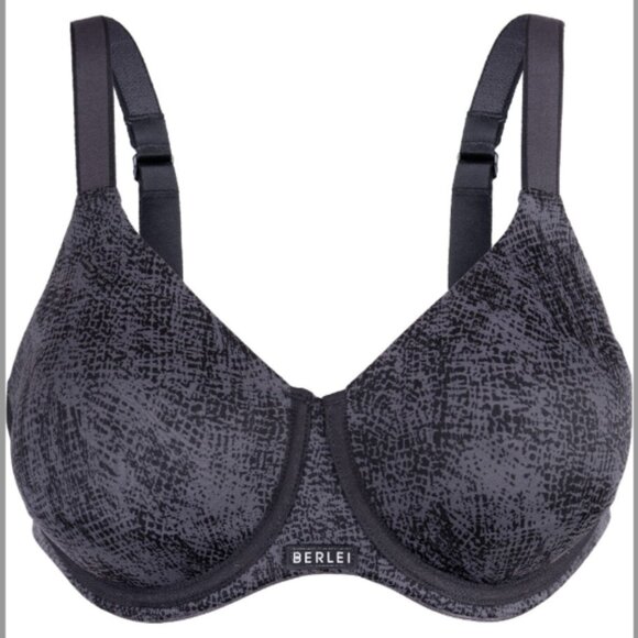 Berlei High Performance Wired Bra, Women's Size 36D - Black - Picture 1 of 9